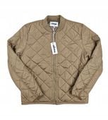 WRANGLER KURTKA MĘSKA BRĄZOWA PIKOWANA NA ZAMEK