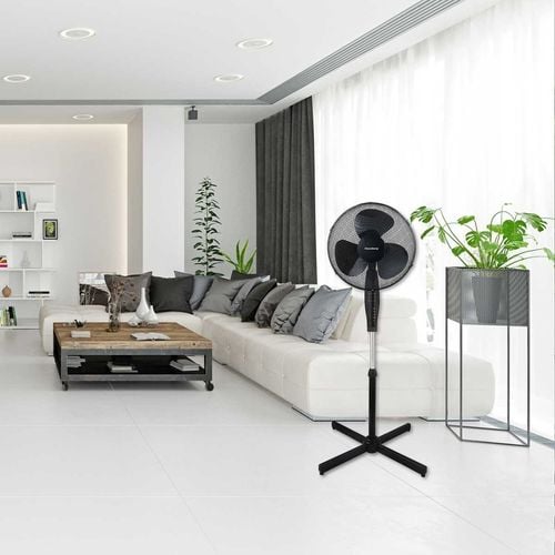 wentylator wiatrak podłogowy z pilotem klausberg kb-7885 na Arena.pl