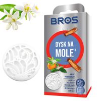 BROS Dysk na mole odzieżowe Kwiat Pomarańczy zwalcza jaja i larwy 6 m-cy