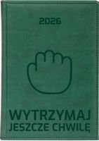 TERMINARZ KALENDARZ A4 2026 książkowy prezent z grawerem Z TWOIM TEKSTEM