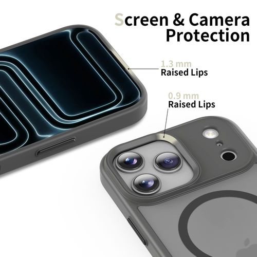 tech-protect magmat magsafe iphone 17 pro matte crayon grey na Arena.pl