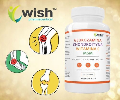 GLUKOZAMINA CHONDROITYNA MSM WITAMINA C Stawy 120k na Arena.pl