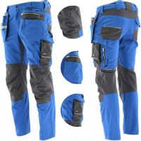 Spodnie MONTERSKIE Robocze STRETCH Męskie MONTER DUŻO KIESZENI WYTRZYMAŁE