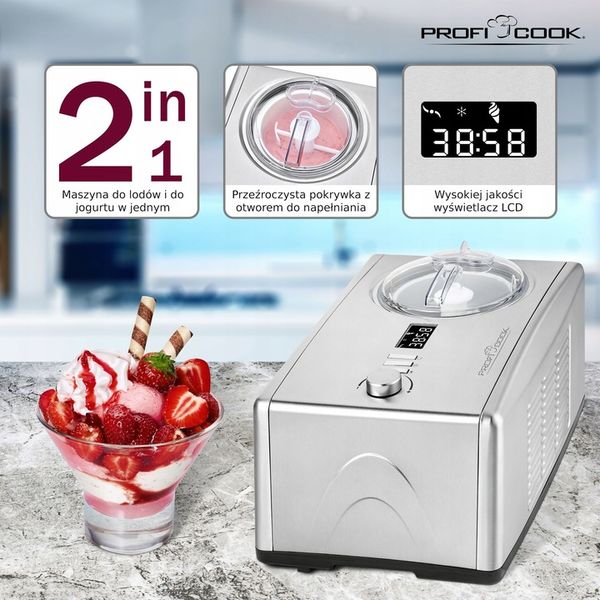 AUTOMAT, MASZYNA DO LODÓW PROFICOOK PC-ICM 1091 N zdjęcie 12