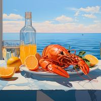 Plakat 90x90cm Homary Nie Do Pary