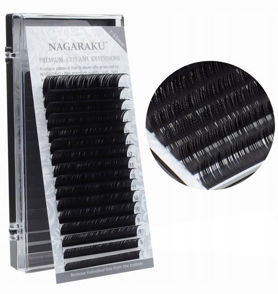 Rzęsy NAGARAKU Premium Mink D 0,15 MIX 16 pasków zdjęcie 3