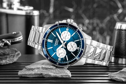 zegarek męski casio mtp-1374d-2a3 + box na Arena.pl
