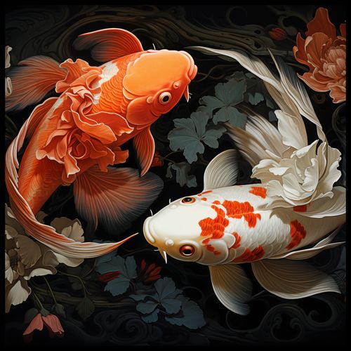 Plakat 100x100cm Harmonijny Taniec na Arena.pl