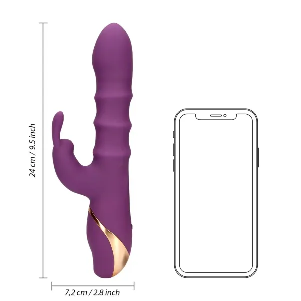 3 Up-and-Down Moving Rings Vibrator zdjęcie 3