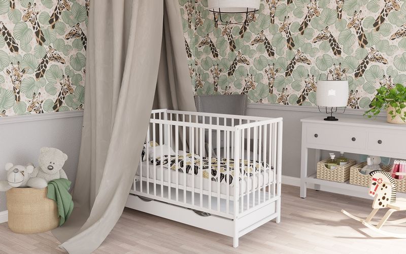 Łóżeczko szuflada MAGDA BIAŁA zdjęcie 1