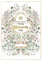 Karnet A5 Komunijny, Kielich W Kwiatach