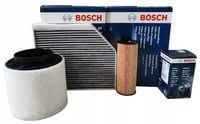 BOSCH ZESTAW FILTRÓW AUDI A4 B8 07-11 2.7 TDI CAMA CGKA 190KM 3.0 TDI 240KM