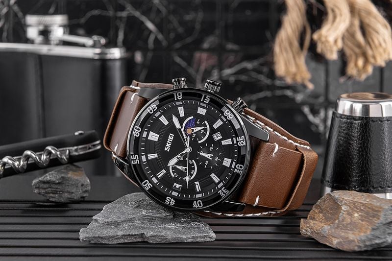 Zegarek Męski Skmei 9249BNBK + BOX zdjęcie 6
