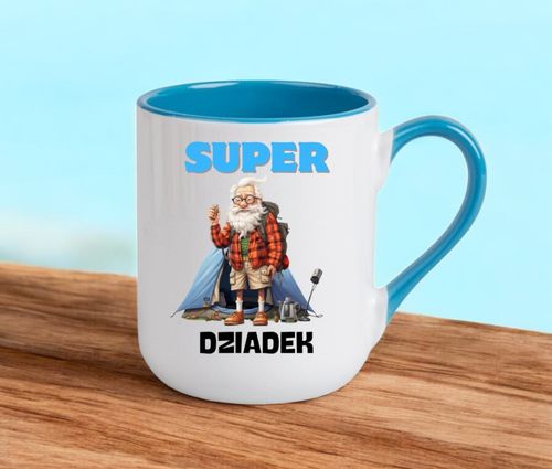 KUBEK Z NADRUKIEM ŚMIESZNY PREZENT DZIEŃ DZIADKA URODZINY IMIENINY DZIADEK na Arena.pl