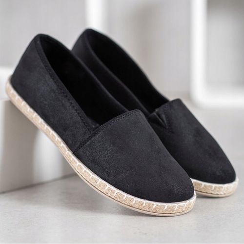 Czarne Espadryle Z Brokatem r.37 na Arena.pl