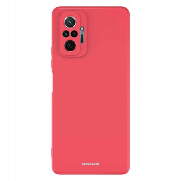Spacecase Silicone Case Redmi Note 10 Pro Red zdjęcie 9