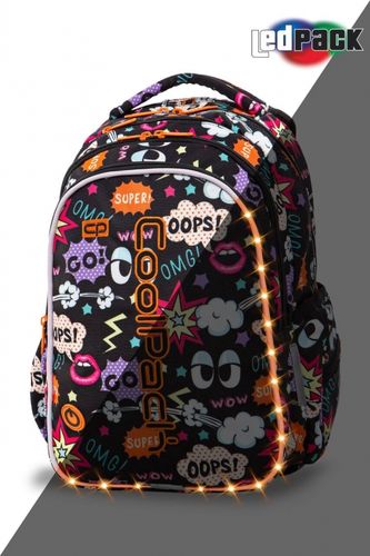 COOLPACK CP PLECAK ŚWIECĄCY COMICS LED KABEL USB JOY M na Arena.pl