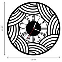 ZEGAR ŚCIENNY RETRO 38cm M 90.10