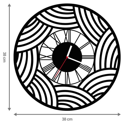 ZEGAR ŚCIENNY RETRO 38cm M 90.10 na Arena.pl