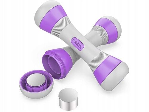 Hantle Ciężarki Regulowane Hantelki Fitness 2x2kg Do Ćwiczeń Dla Kobiet 3w1 na Arena.pl