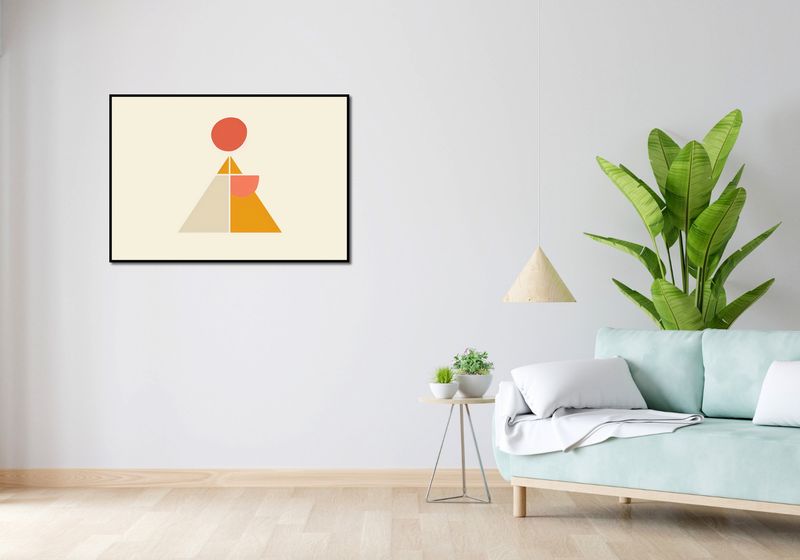 Plakat 100x70cm Piramida Równowagi zdjęcie 4
