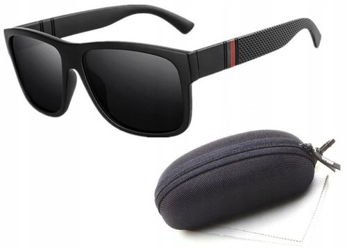 OKULARY PRZECIWSŁONECZNE MĘSKIE FILTR UV400 POLARYZACYJNE Z ETUI KIEROWCÓW na Arena.pl