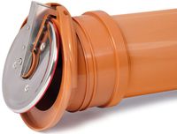 ZASUWA BURZOWA KOŃCOWA FI 110 KLAPA CHROM - HP/ZBK110