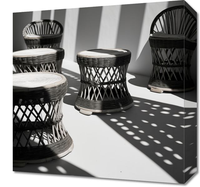 Obraz 40x40cm Gra Świateł zdjęcie 1