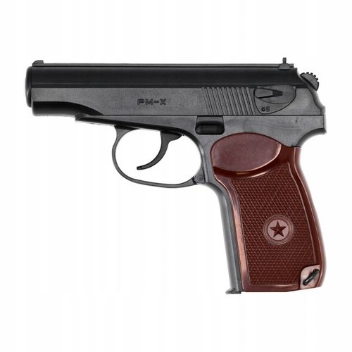 Borner Pistolet Wiatrówka Replika MAKAROV PM-X 4,5 mm 4,5 mm BBs CO2 na Arena.pl