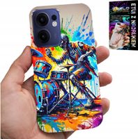 ETUI DO OPPO FIND X5 LITE - ROCK PERKUSJA BĘBNY KOŚCIOTRUP POKROWIEC