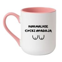 Elegant Biało-Różowy 330 ml