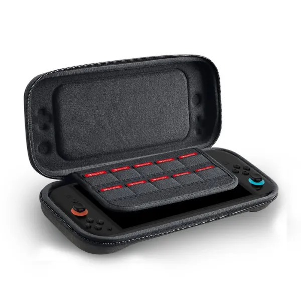 etui tech-protect hardpouch na nintendo switch 2 - szare zdjęcie 3