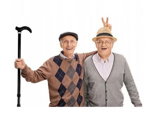 Laska inwalidzka ortopedyczna aluminiowa regulacja na Arena.pl