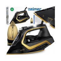 Żelazko parowe Zelmer GoldenGlide ZIR2620 2600W Stopa ceramiczna Kabel 1,9m