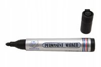 MARKER PERMANENTNY OKRĄGŁY CZARNY WODOODPORNY