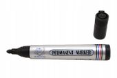 MARKER PERMANENTNY OKRĄGŁY CZARNY WODOODPORNY