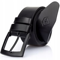 Męski Pas SKÓRZANY do Spodni JEANS szeroki 120cm