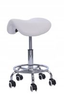 STOŁEK OBROTOWY siodło lekarski KOSMETYCZNY fryzjerski HOKER regulowany