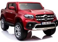 MERCEDES X LICENCJA, 4X4, 2x12V PANEL MP4, 5 PUNKTOWE PASY, MIĘKKIE KOŁA EVA, MIĘKKIE SIEDZENIE, LAKIER POLEROWANY, FULL OPCJA/