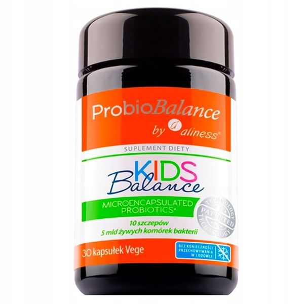ProbioBALANCE, Probiotyk KIDS Balance 5 mld 30VEGE zdjęcie 2
