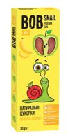 BOB SNAIL Przekąska jabłko banan 30 g