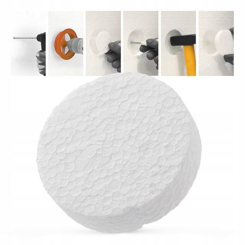 Zaślepki styropianowe 67 18 mm białe 100 szt frez do ociepleń ETICS na Arena.pl