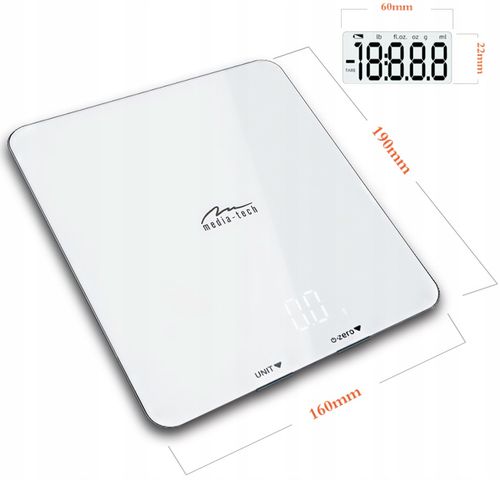 Waga SMART DIET SCALE z aplikacja dietetyczna Bluetooth4.2 IOS Android na Arena.pl