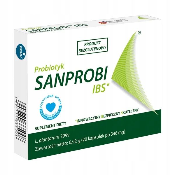 SANPROBI IBS probiotyk 20 kapsułek zdjęcie 1