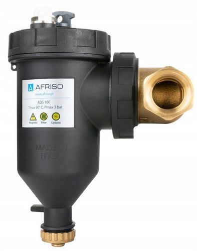 SEPARATOR FILTR ODMULNIK ZANIECZYSZCZEŃ MAGNETYCZNY INSTALACJI CO ADS160 1" na Arena.pl