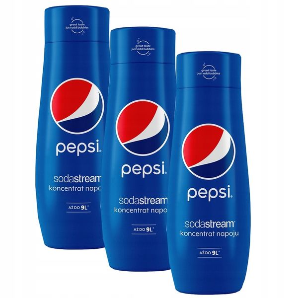 Syrop koncentrat do wody SodaStream Pepsi 2x440ml zdjęcie 7