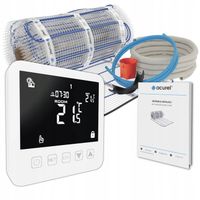 Mata Grzewcza Grzejna Ogrzewanie Podłogowe Łazienki, Termostat Zestaw