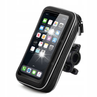 Wozinsky uchwyt na telefon do roweru, motocykla, hulajnogi czarny (WBHBK7)