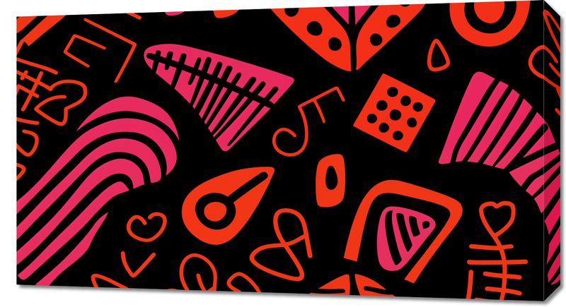 Obraz 90x50cm Rytm Wzorów zdjęcie 1