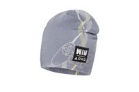 Broel KLEMENS czapka podwójna dla chłopca szara 52-54